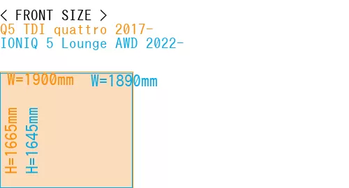 #Q5 TDI quattro 2017- + IONIQ 5 Lounge AWD 2022-